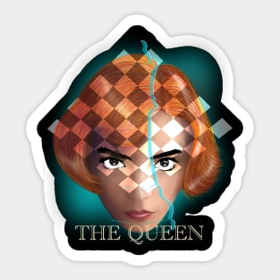 THE CHESS QUEEN Sticker